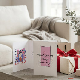 Tarjeta divertida de felicitación de amor para com