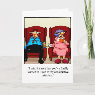 Tarjeta divertida de felicitación de aniversario