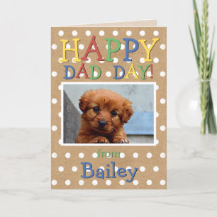 Tarjeta divertida de felicitación del Día del Padr