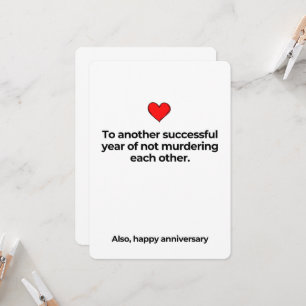Tarjeta divertida de feliz aniversario para novio