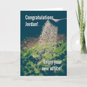 Tarjeta divertida de jubilación para jardinería