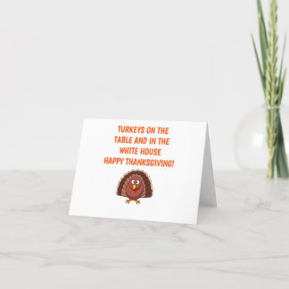 Tarjeta divertida de la cena de la acción de