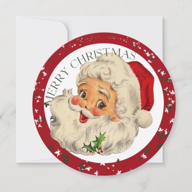 Tarjeta divertida de la invitación del navidad del (Anverso)
