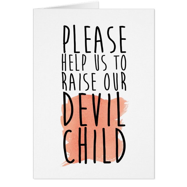 tarjeta divertida de la madrina (Frente)