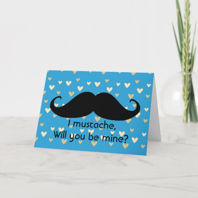 Tarjeta divertida de los corazones del (Anverso)