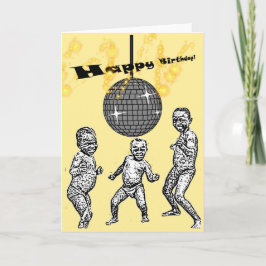 Tarjeta divertida de Meme de la danza africana del