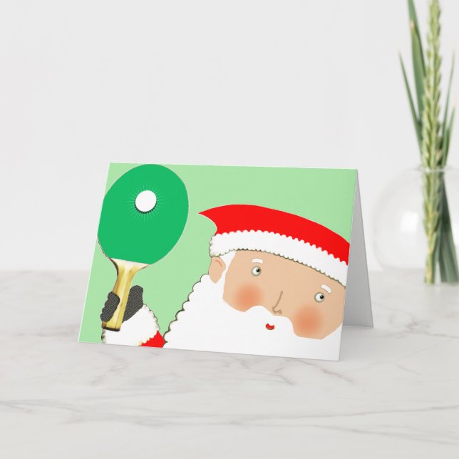 Tarjeta divertida de Navidad (Anverso)