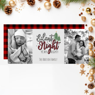 Tarjeta divertida de Navidades familiares