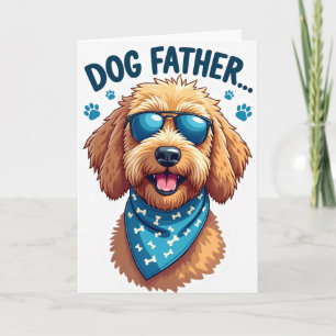 Tarjeta Divertida de Papá Canino