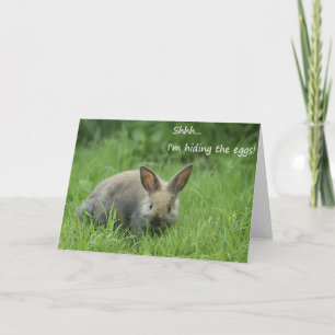 Tarjeta divertida de Pascua
