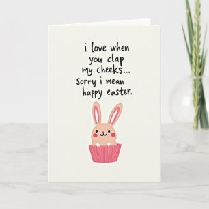 Tarjeta divertida de Pascua