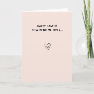 Tarjeta divertida de Pascua para doblar