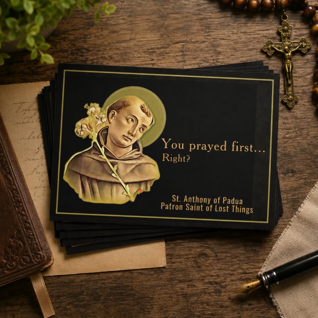Tarjeta Divertida de San Antonio para Cosas Perdid (Subido por el creador)