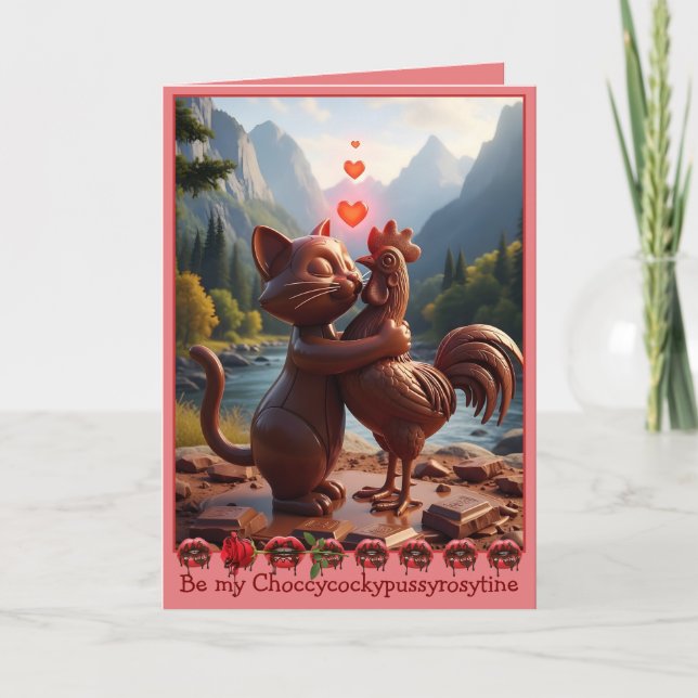 Tarjeta divertida de San Valentín (Anverso)