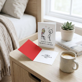 Tarjeta divertida de San Valentín para parejas con