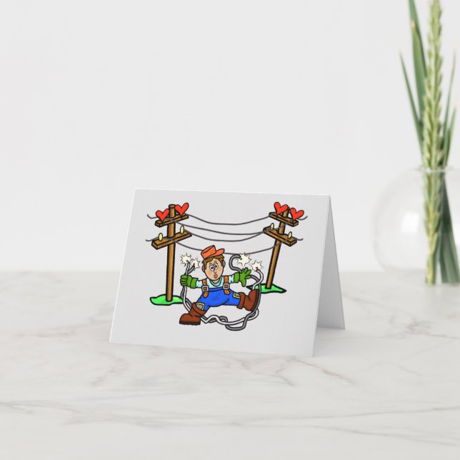 Tarjeta divertida de San Valentín romántico para l (Anverso)