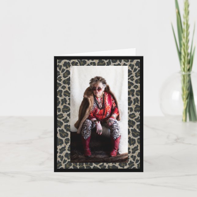 Tarjeta divertida de señas y señas (Anverso)