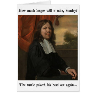 Tarjeta divertida de Turtlehead