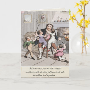 Tarjeta divertida de viaje de chicas del día de la