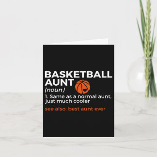 Tarjeta Divertida definición de tía Bysketbyll mejor tía d