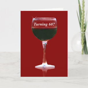 Tarjeta divertida del 60.o cumpleaños feliz