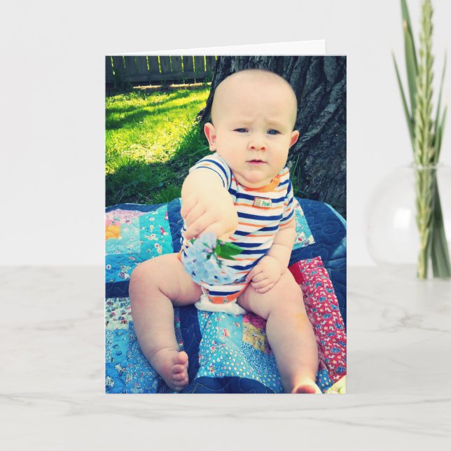 Tarjeta divertida del día de madre (Anverso)