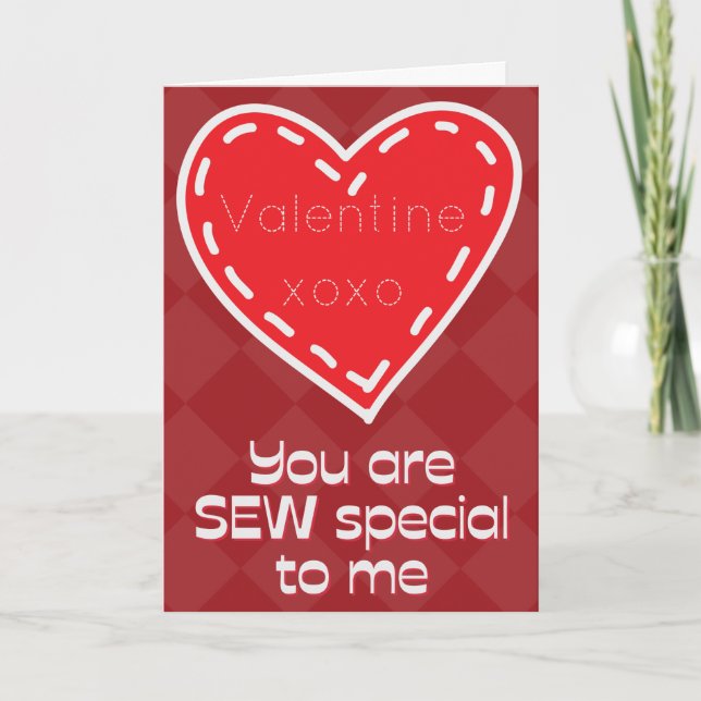 Tarjeta divertida del día de San Valentín especial (Anverso)