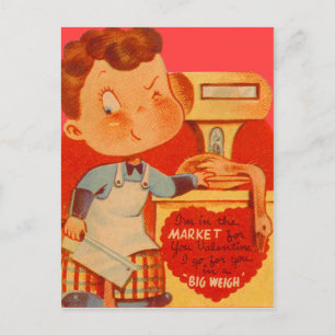 Tarjeta divertida del día de San Valentín para car