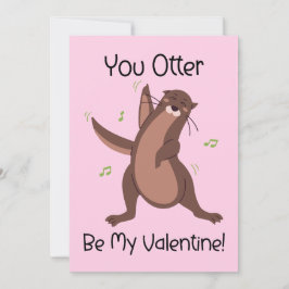 Tarjeta divertida del Día de San Valentín para niñ