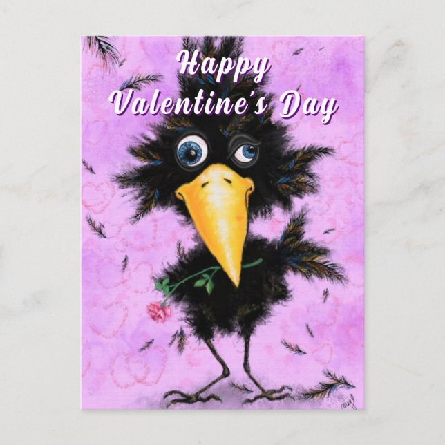 Tarjeta divertida del Día de San Valentín para páj (Anverso)