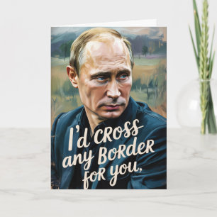 Tarjeta divertida del día de San Valentín política