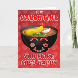 Tarjeta divertida del Día de San Valentín que hace
