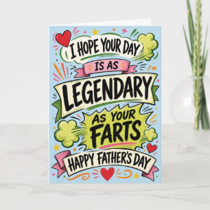 Tarjeta divertida del Día del Padre – Chiste de pa
