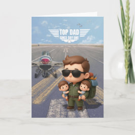 Tarjeta divertida del Día del Padre para el mejor 