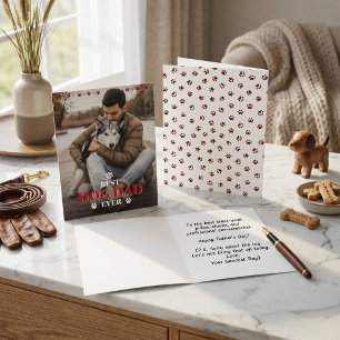 Tarjeta divertida del Día del Padre para el papá d