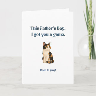 Tarjeta divertida del Día del Padre para padres de