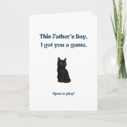 Tarjeta divertida del Día del Padre para padres de