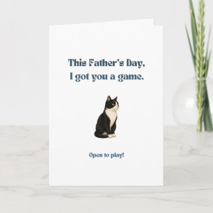 Tarjeta divertida del Día del Padre para padres de