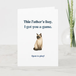 Tarjeta divertida del Día del Padre para padres de