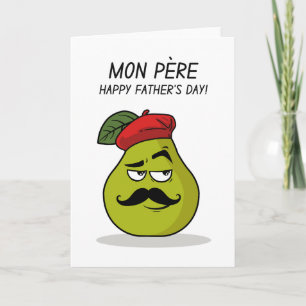 Tarjeta divertida del Día del Padre – Tarjeta del