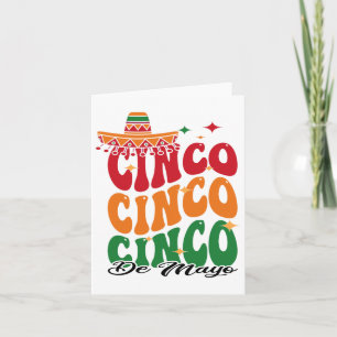 Tarjeta Divertida Fiesta Mexicana Cinco De Mayo 5 De Mayo