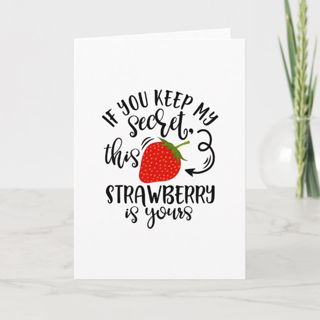 Tarjeta Divertida idea de diseño secreto de Santa (Anverso)