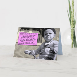 Tarjeta divertida - Little Butch