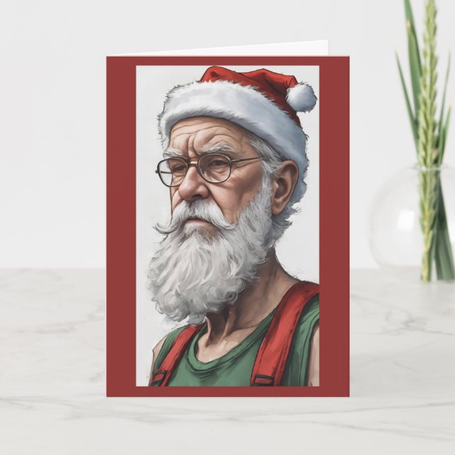 Tarjeta Divertida Navidad políticamente Incorrecta (Anverso)