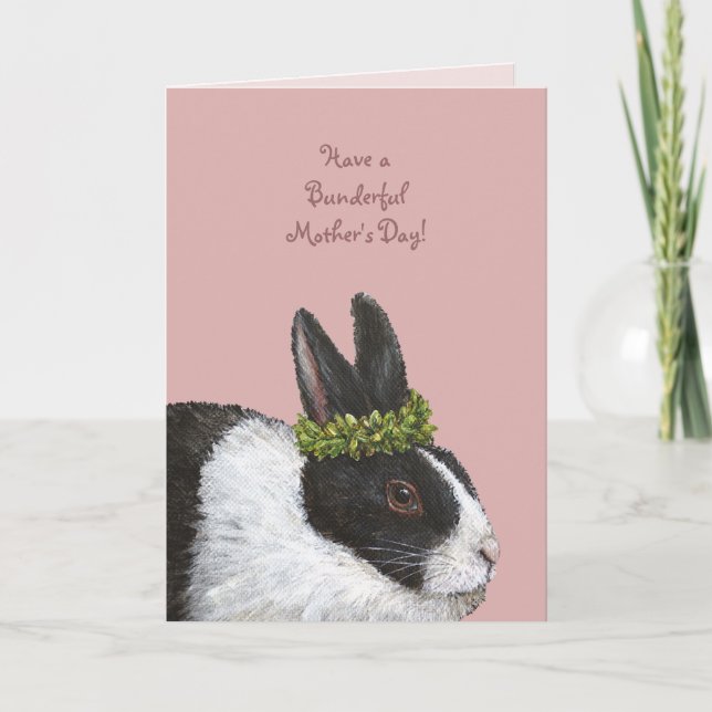 Tarjeta divertida para el Día de la Madre (Anverso)