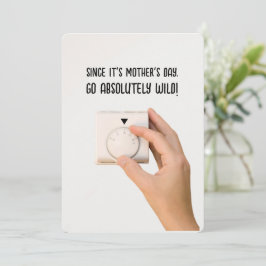 Tarjeta divertida para el Día de la Madre - Termos