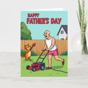 Tarjeta Divertida para el Día del Padre para el Cé