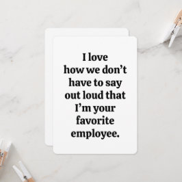 Tarjeta divertida para el jefe en el aniversario l
