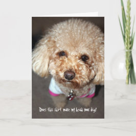 Tarjeta divertida para ir bien