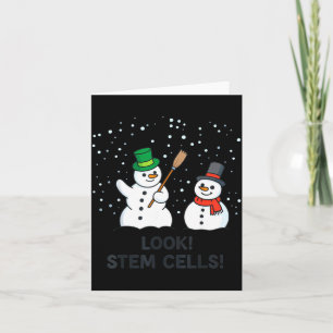 Tarjeta Divertida Química Navidad Profesor de Ciencias Loo
